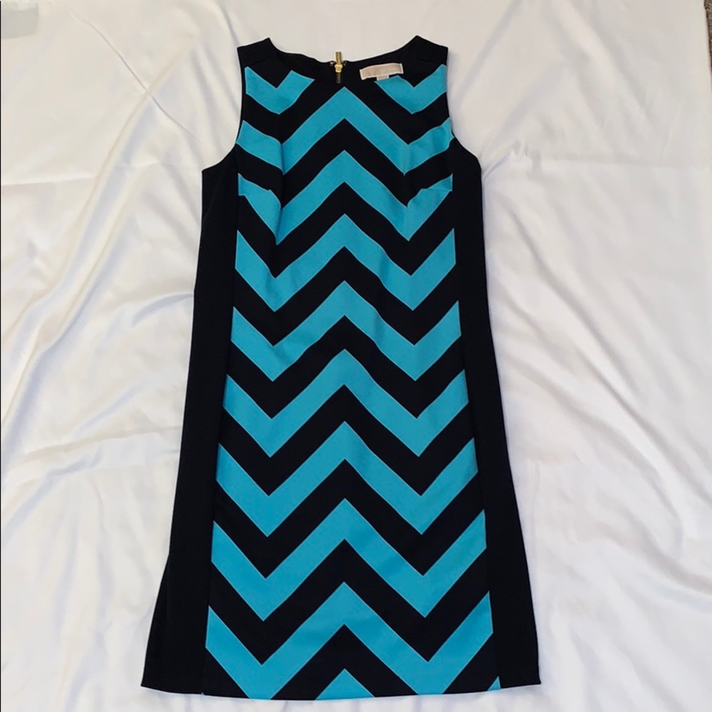 A-line Michael Kors Chevron Dress